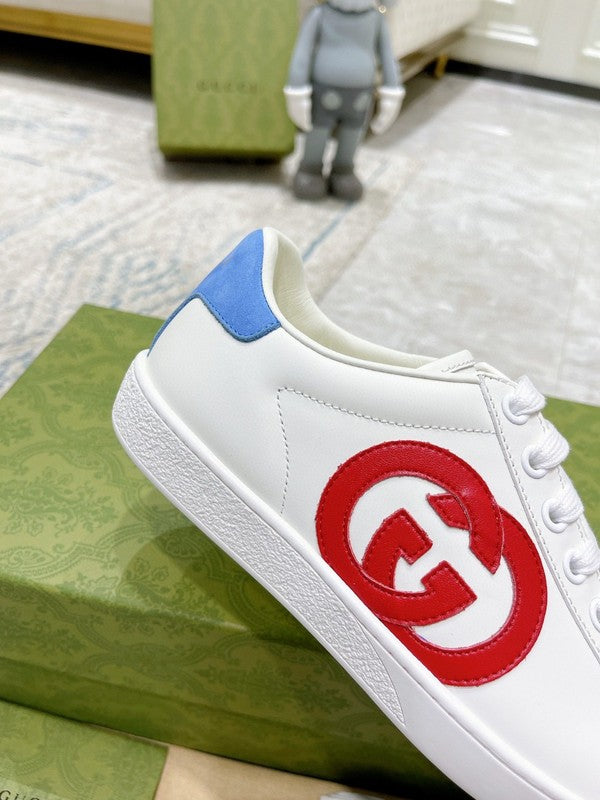 Gucci muted earth tones luxury sneakers view 6 everyday casual design