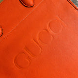 Side profile of refined structured women's handbag – women's statement bag