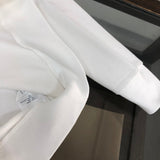 Back view of Louis Vuitton luxury clothing with relaxed-fit cut