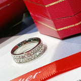 Front view of Cartier unisex jewelry piece