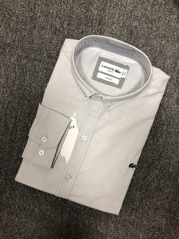 Back view of Lacoste luxury clothing with logo-detail design