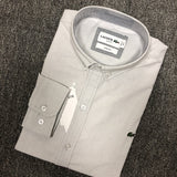 Back view of Lacoste luxury clothing with logo-detail design