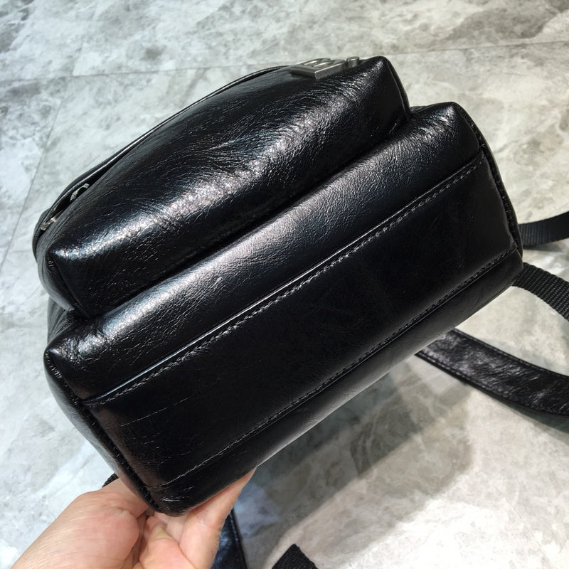 Chic Vegan Leather Handbag - Polished Finish | Women's Premium Handbag #164 - styled full view (image 7) of designer-inspired handbag