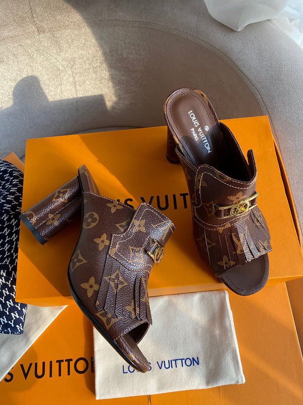 Louis Vuitton shoes front view designer style