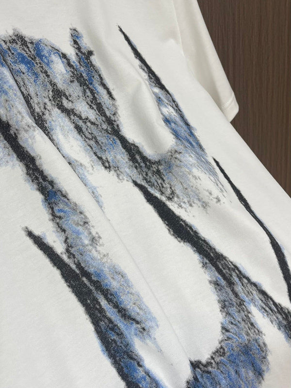 Flat lay presentation of Givenchy luxury clothing with runway-inspired design