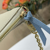  refined handbag styled with outfit