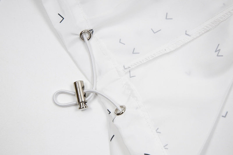 Full styled look of Louis Vuitton luxury clothing with monogram-inspired silhouette