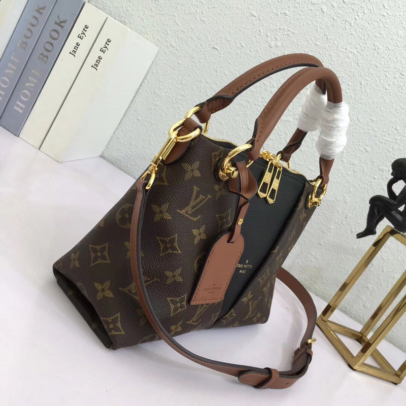 Close-up detail of structured sleek women's handbag – women's premium purse