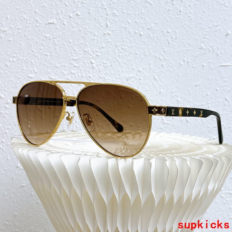 Full view of Louis Vuitton unisex sunglasses