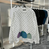 Front view of Louis Vuitton luxury clothing with tailored silhouette