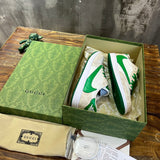 Gucci stone beige luxury sneakers view 8 classic court silhouette