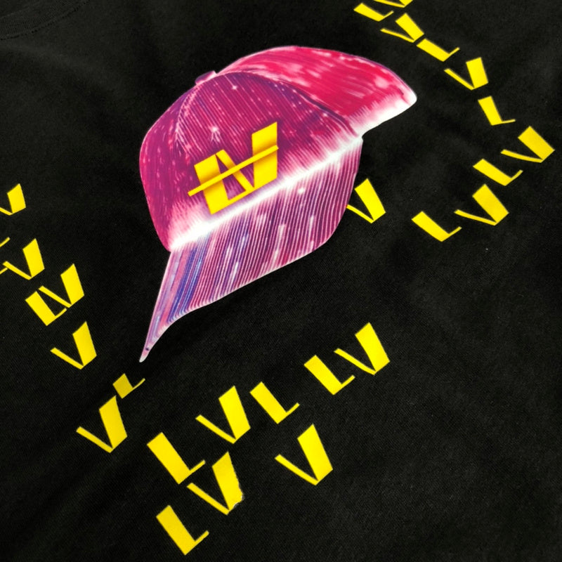 Flat lay presentation of Louis Vuitton cotton t-shirt with everyday silhouette