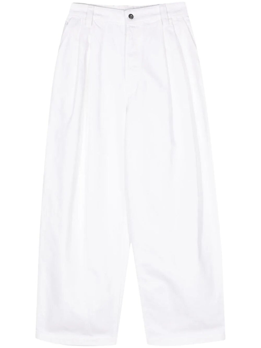 Bottega Veneta pants side profile designer luxury fashion