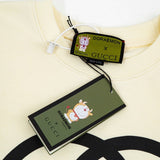 Full styled look of Gucci luxury clothing with everyday silhouette