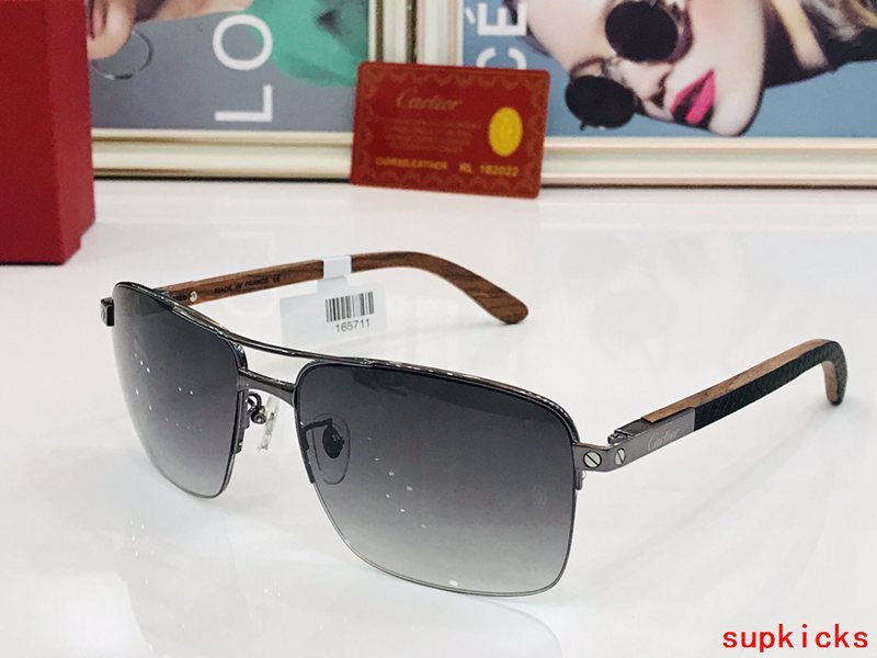 Lifestyle view of Cartier unisex sunglasses