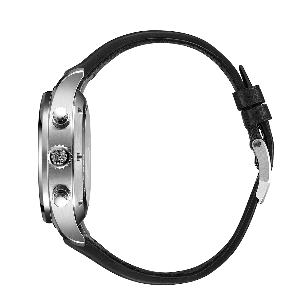 Close-up detail view of IWC unisex watch