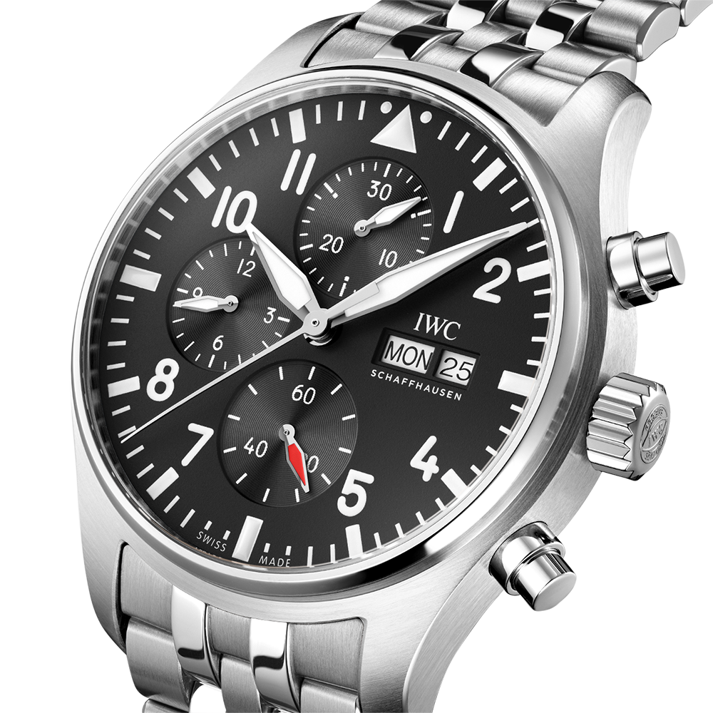 Side view of IWC unisex watch