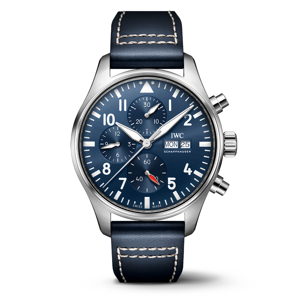 Angled view of IWC unisex watch