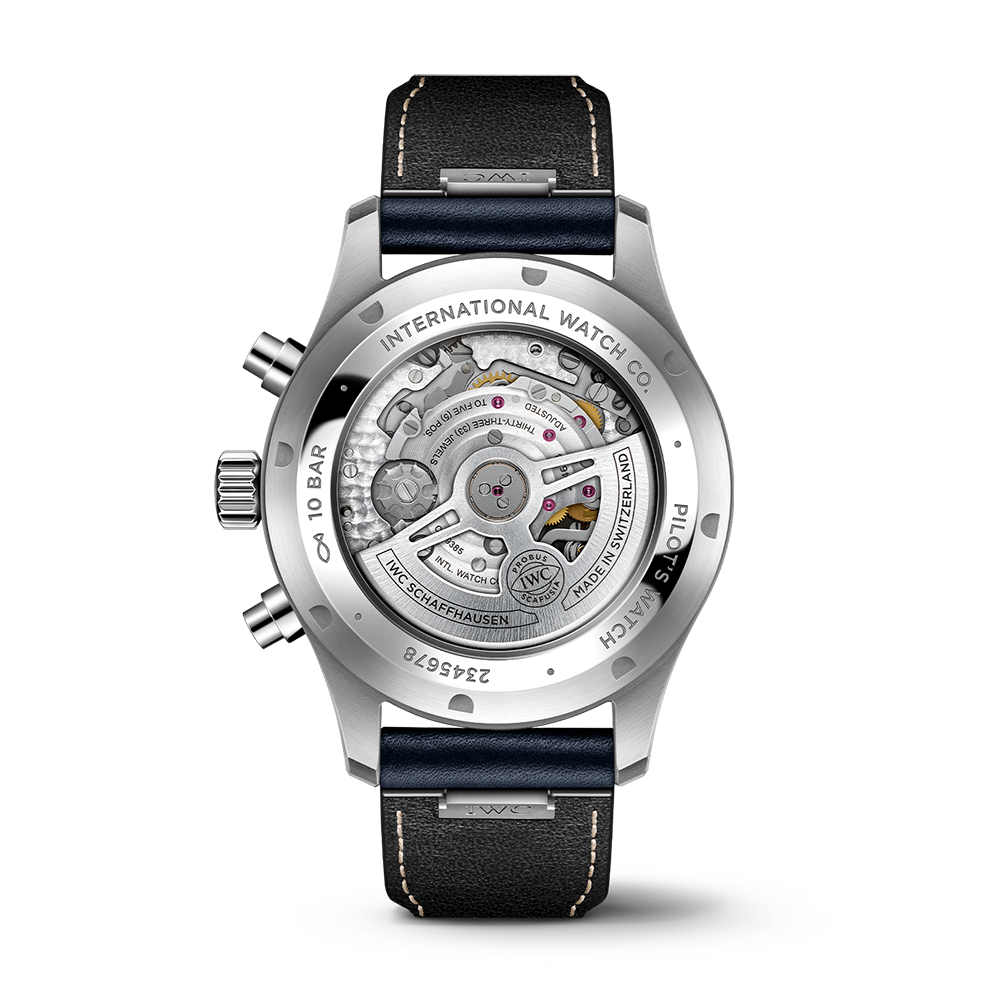 Front view of IWC unisex watch