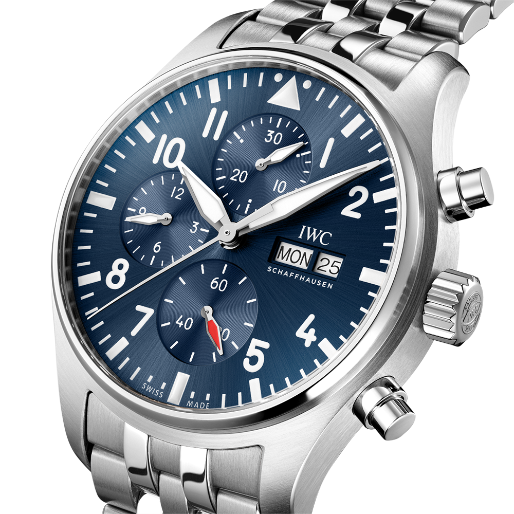 Side view of IWC unisex watch
