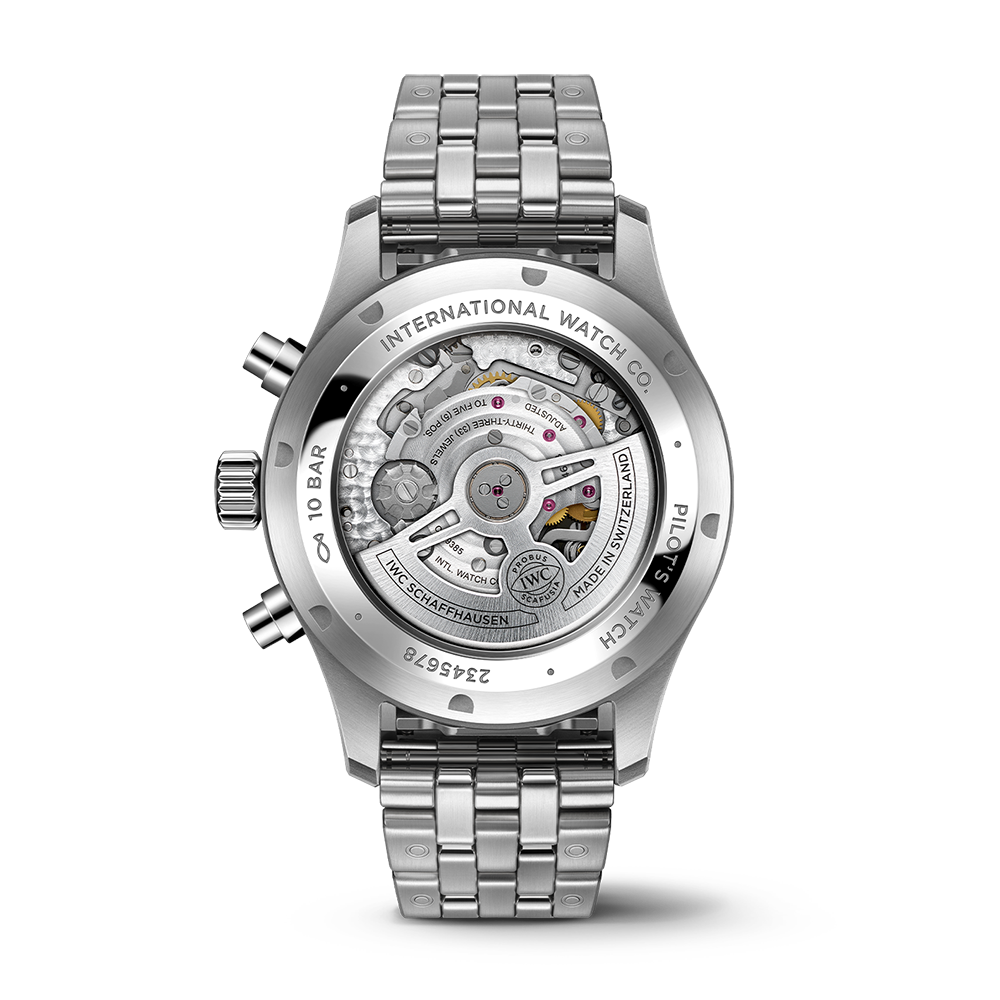 Front view of IWC unisex watch