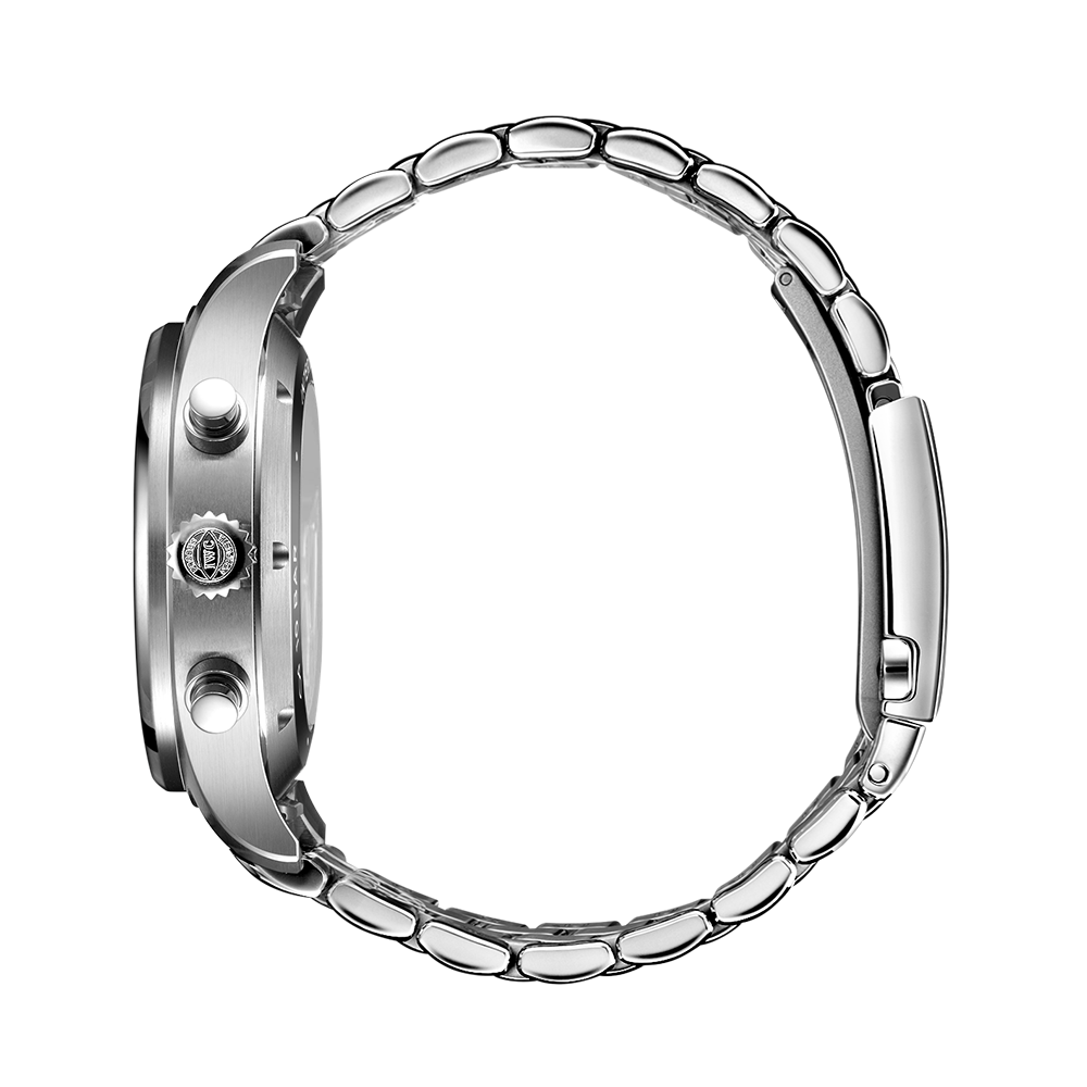 Close-up detail view of IWC unisex watch
