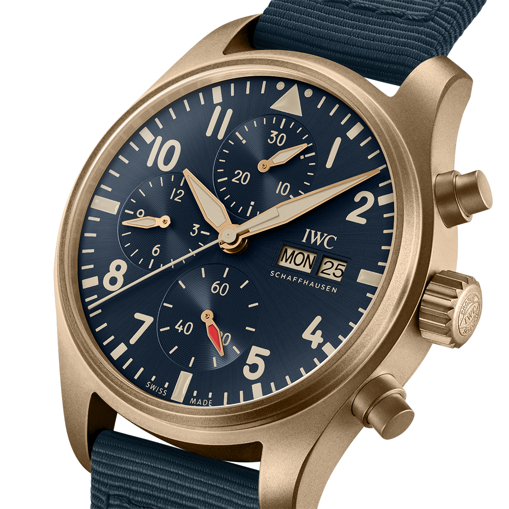 Side view of IWC unisex watch