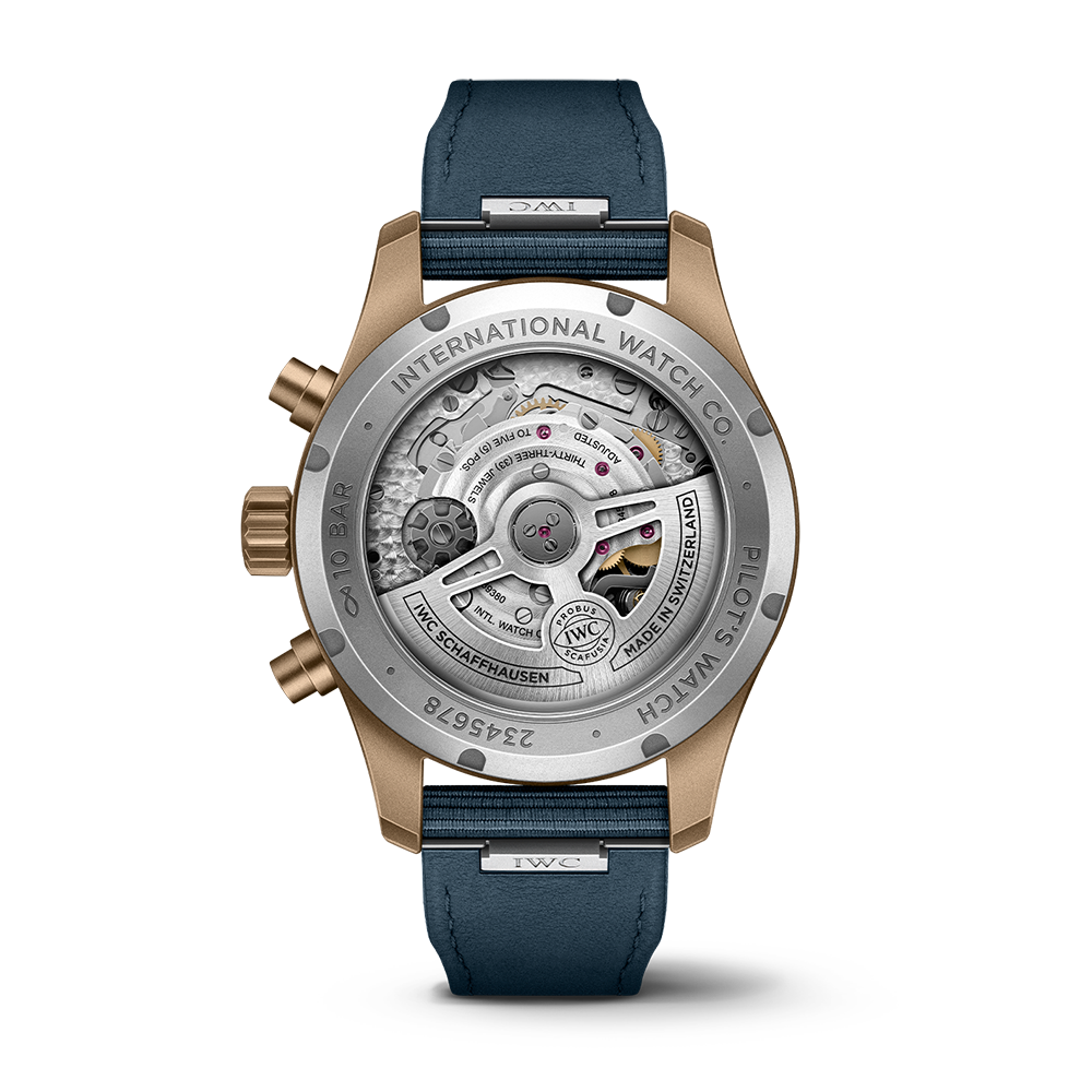 Front view of IWC unisex watch
