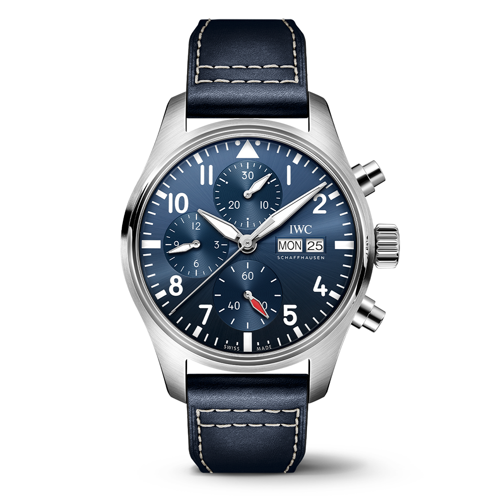 Angled view of IWC unisex watch