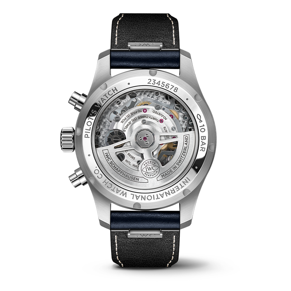 Front view of IWC unisex watch