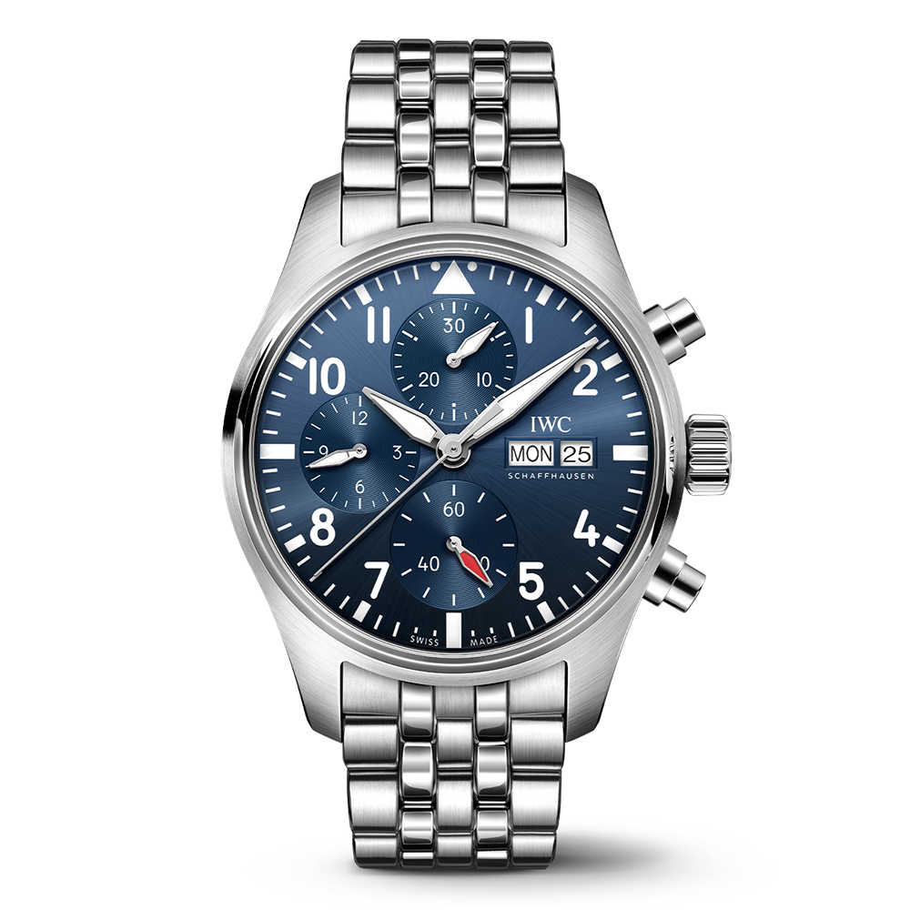 Angled view of IWC unisex watch
