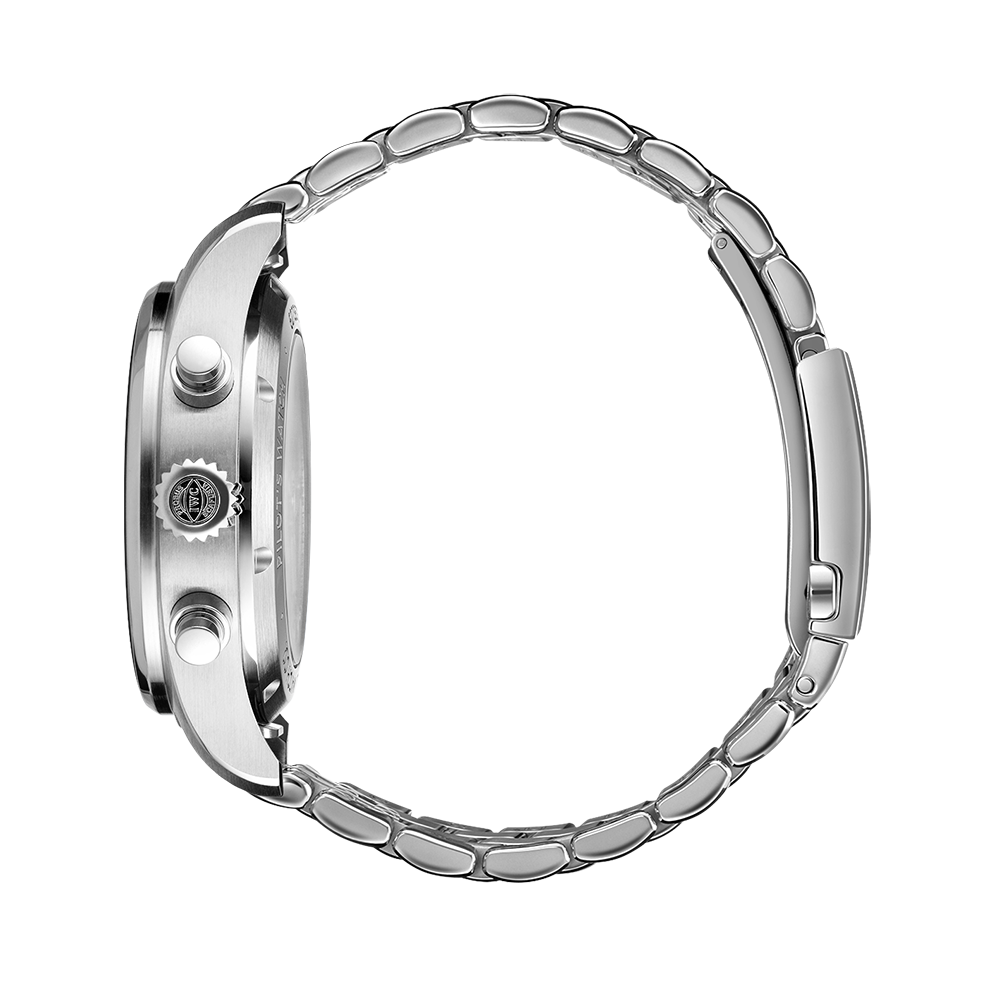 Close-up detail view of IWC unisex watch