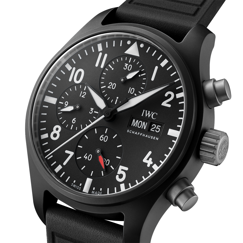 Side view of IWC unisex watch