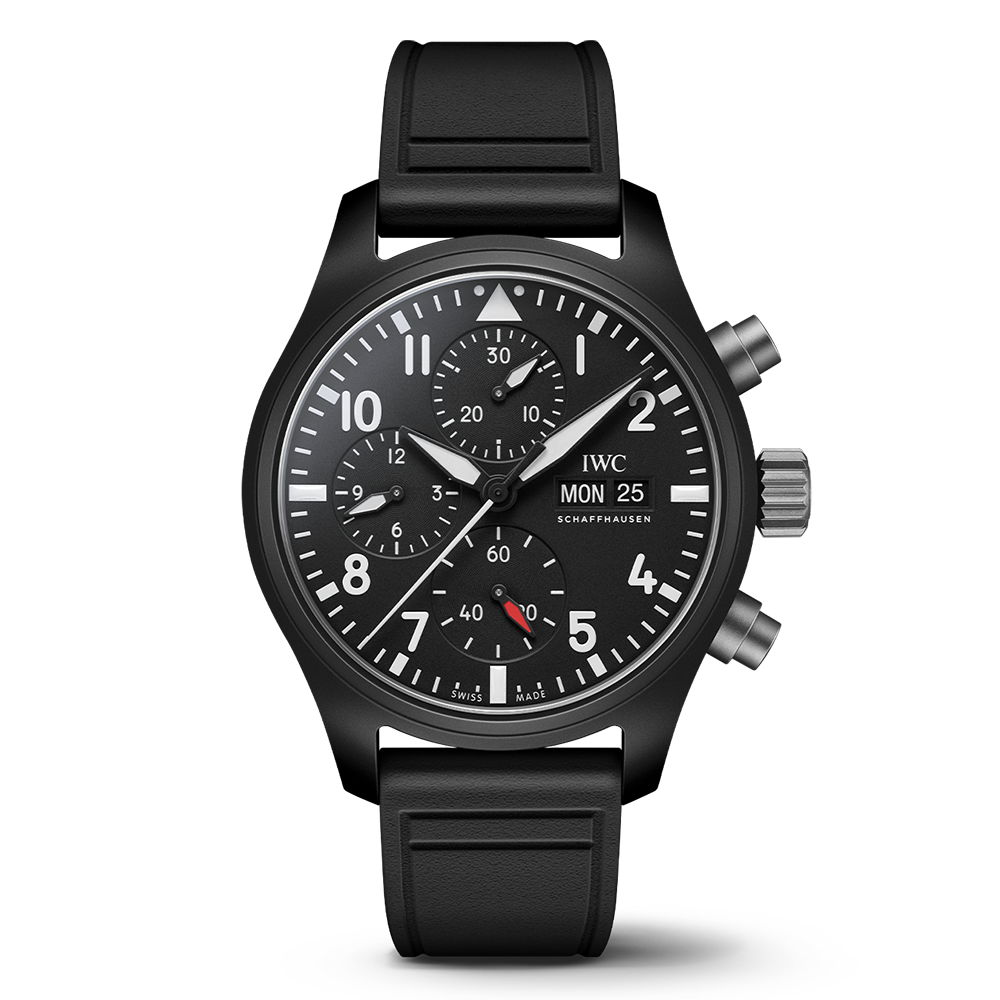 Angled view of IWC unisex watch