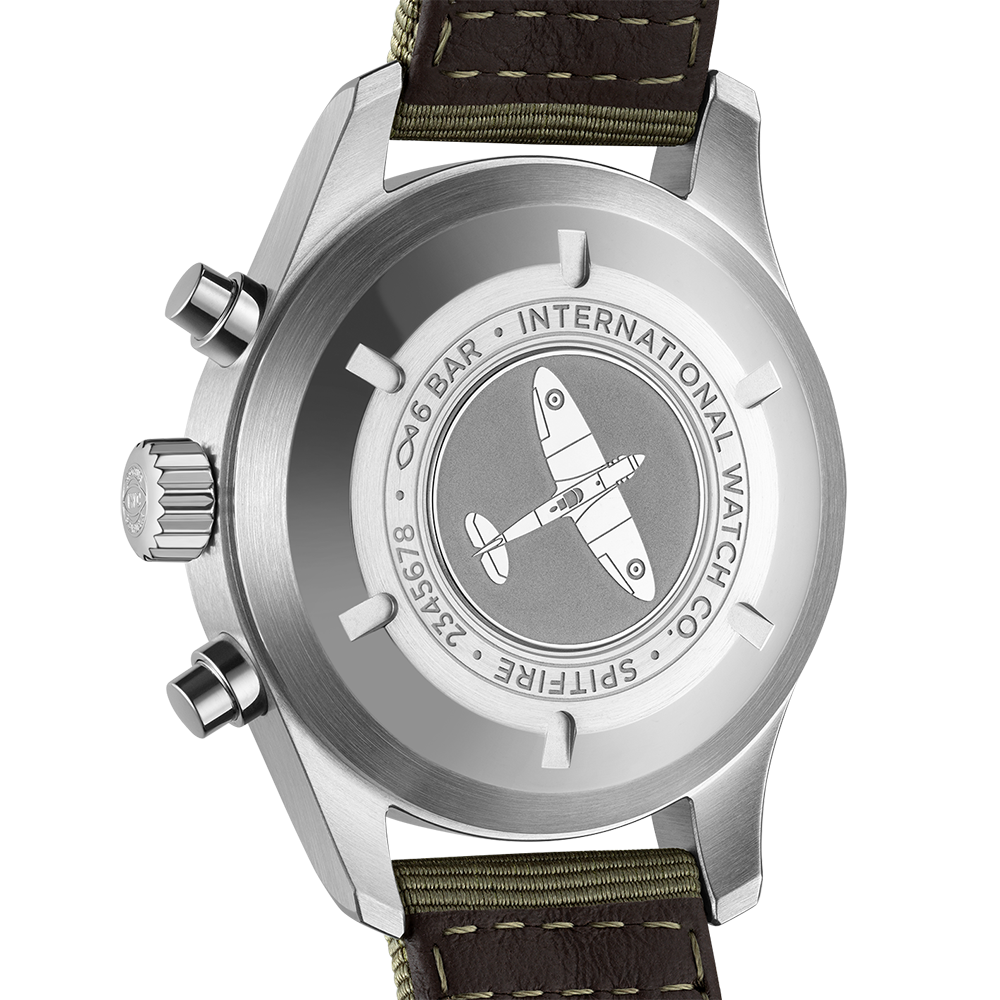 Front view of IWC unisex watch