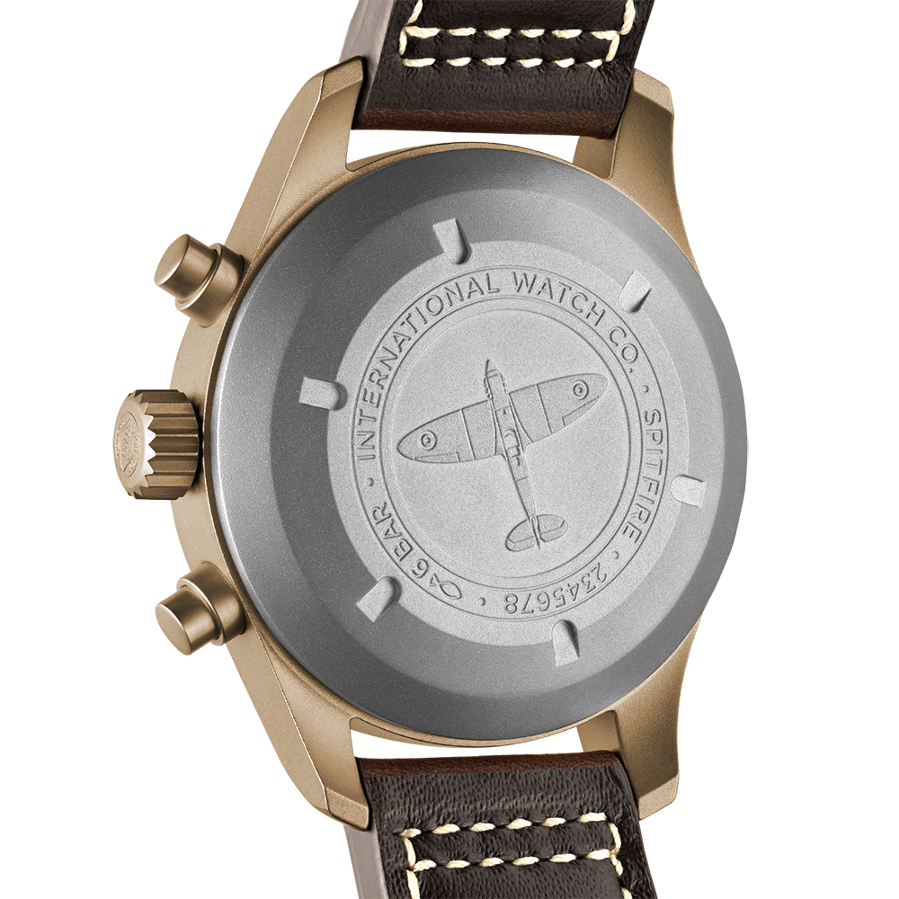 Front view of IWC unisex watch