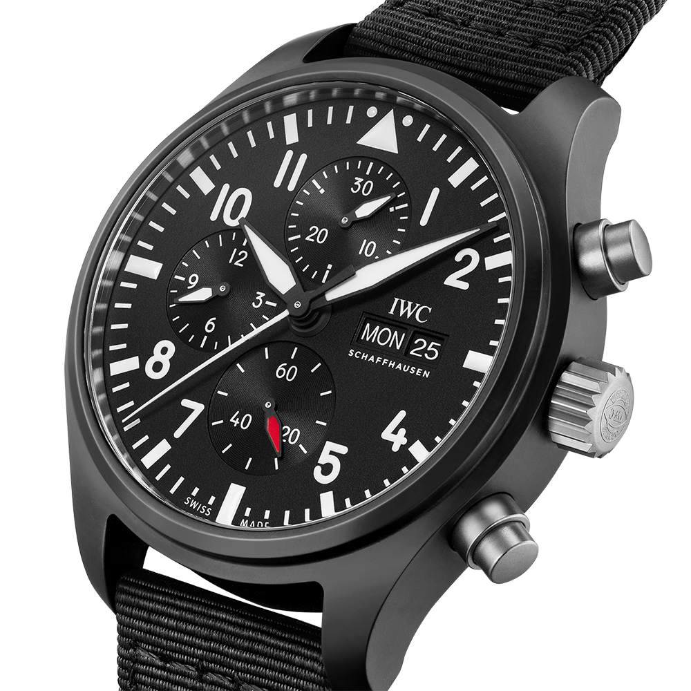 Side view of IWC unisex watch