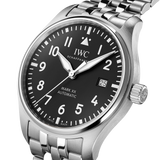 Side view of IWC unisex watch