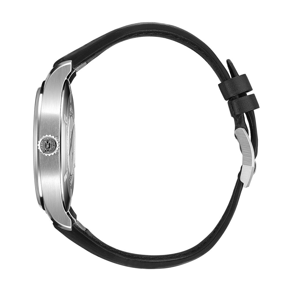 Close-up detail view of IWC unisex watch