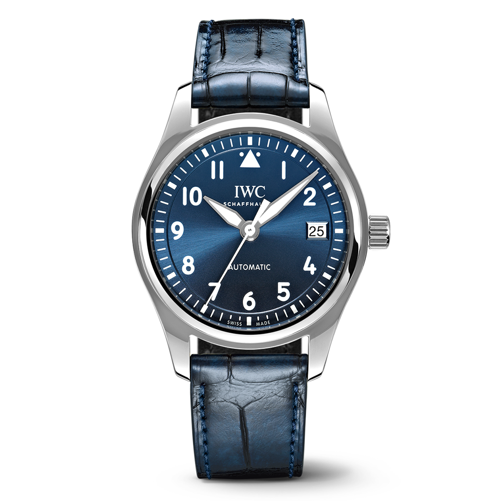 Angled view of IWC unisex watch