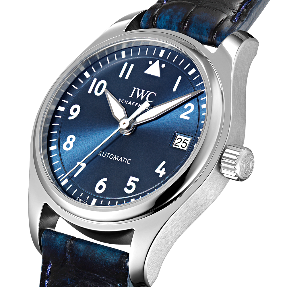 Side view of IWC unisex watch