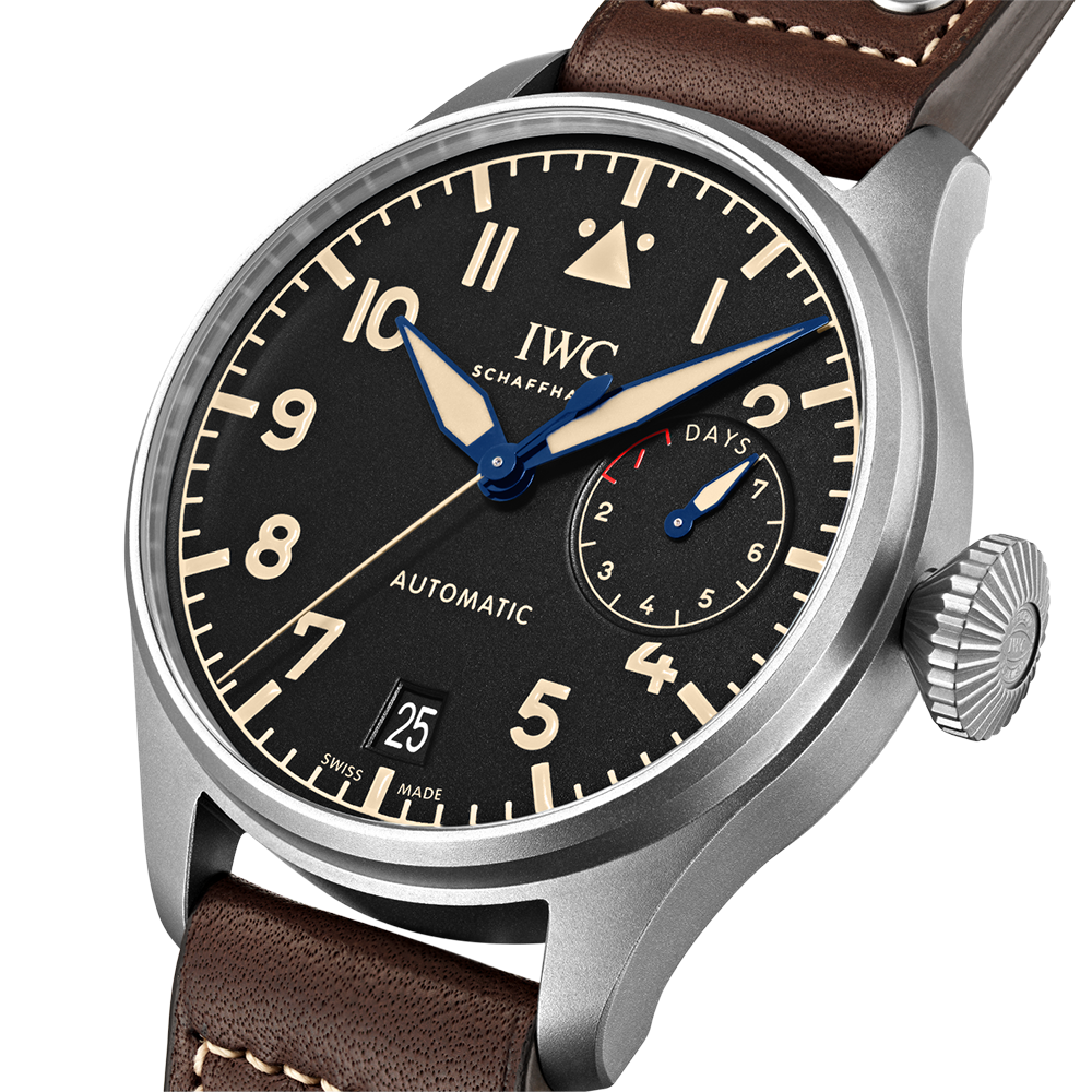Side view of IWC unisex watch