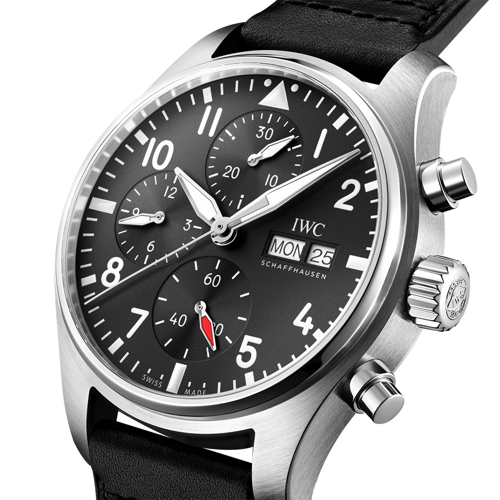 Side view of IWC unisex watch