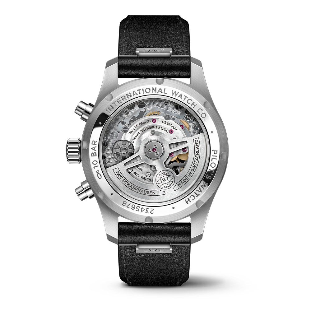 Front view of IWC unisex watch