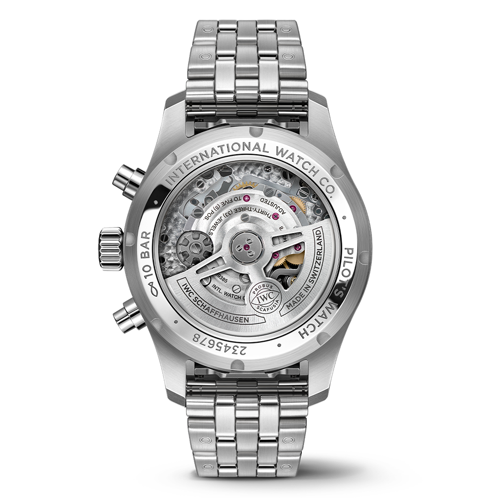 Front view of IWC unisex watch