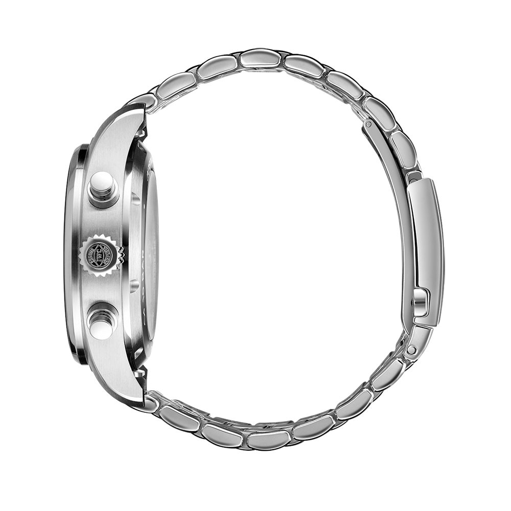 Close-up detail view of IWC unisex watch