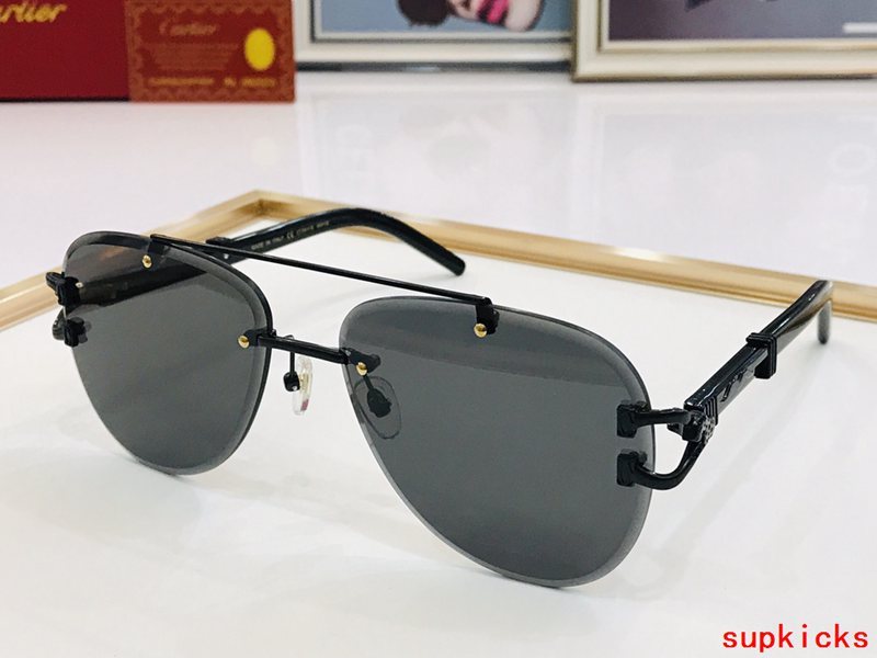 Side view of Cartier unisex sunglasses