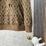 Back view of Louis Vuitton luxury clothing with logo-detail design