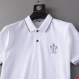 Full styled look of Moncler luxury clothing with logo-detail design