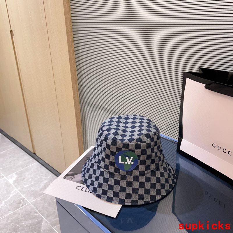 Side view of Louis Vuitton unisex cap